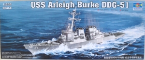 TRUMPETER 1/350 04523 USS ARLEIGH BURKE DDG-51